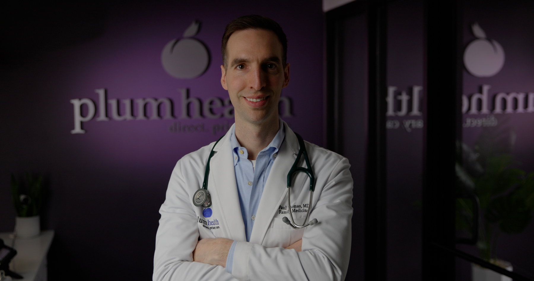 Dr. Paul Thomas, MD, Family Medicine, founder of Plum Health